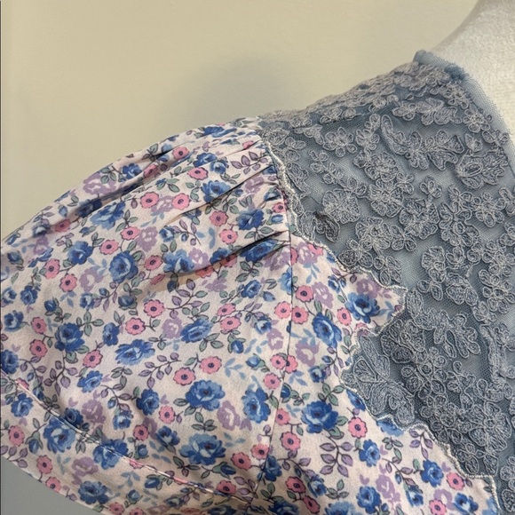 LoveShackFancy Minuet Dress Crushed Blueberries - Picture 7 of 9